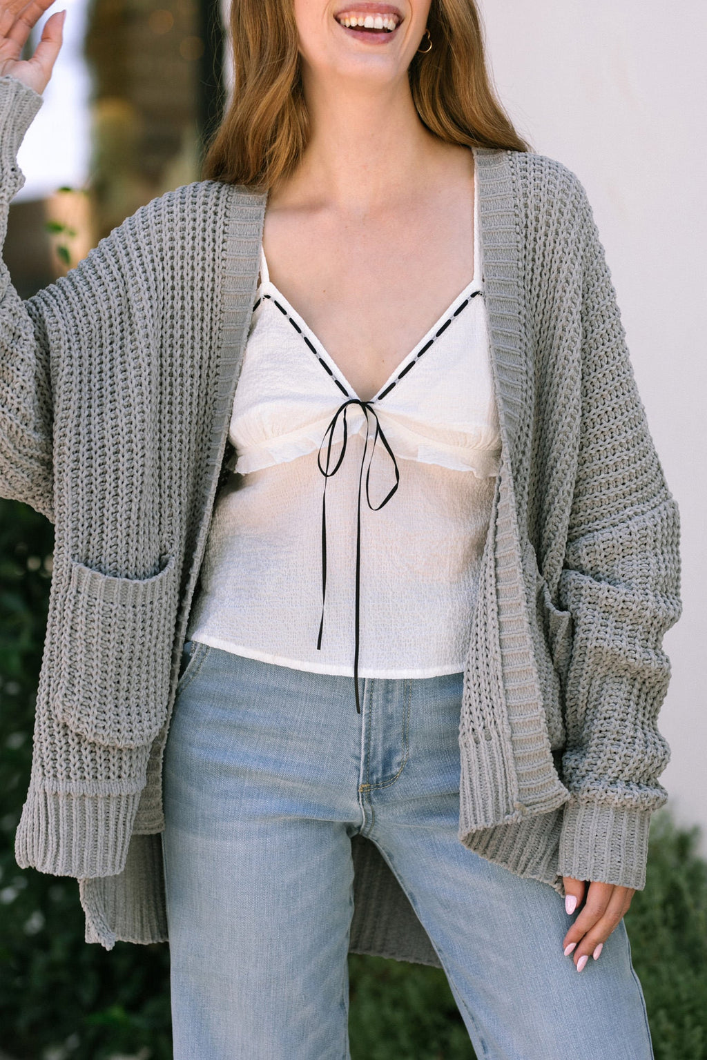 Pocket Knit Cardigan