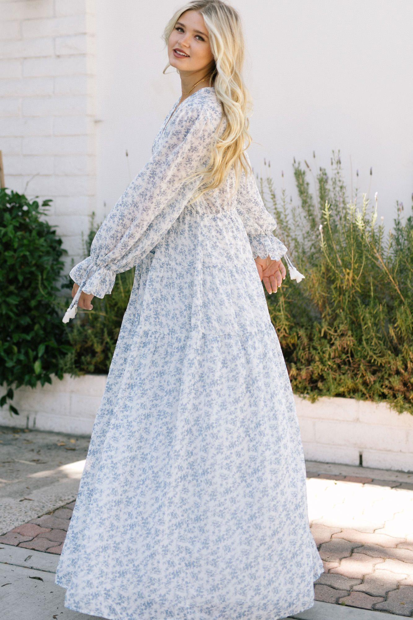 Long Sleeve Maxi Dress