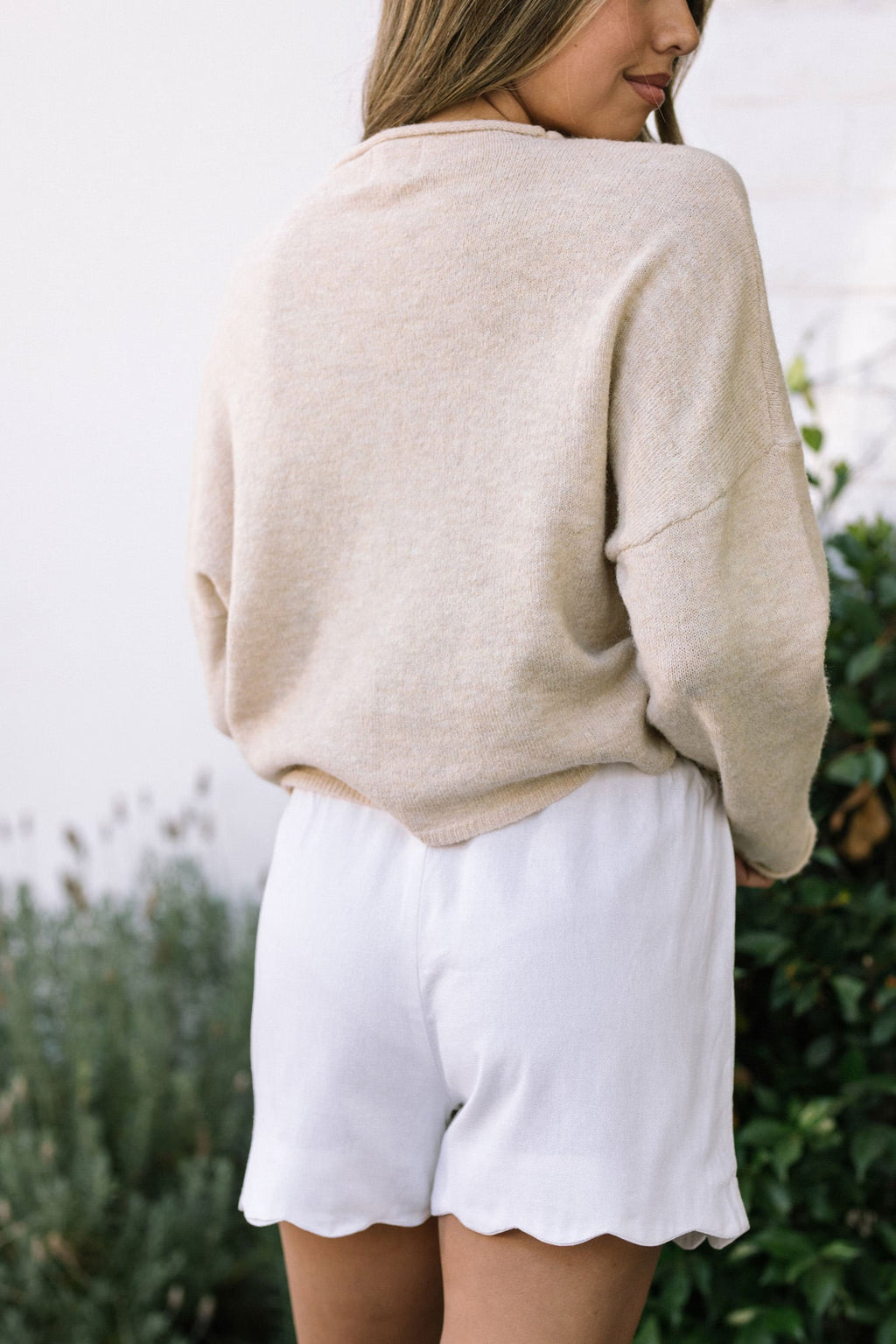 Buttoned Knit Cardigan