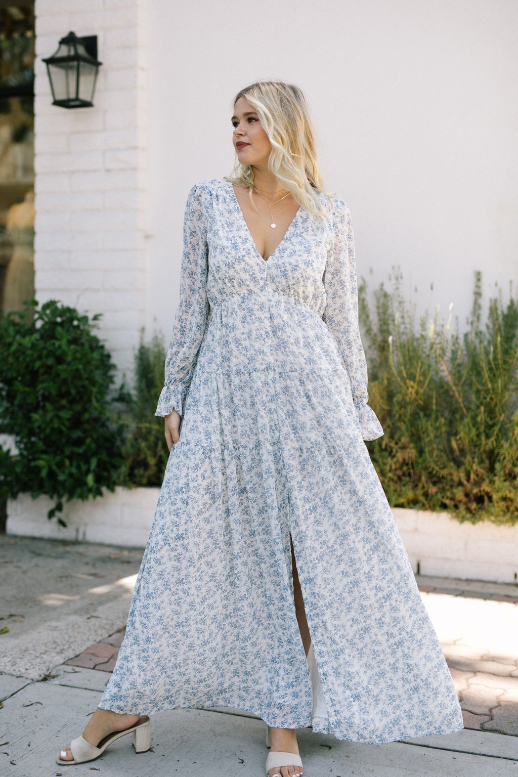 Long Sleeve Maxi Dress