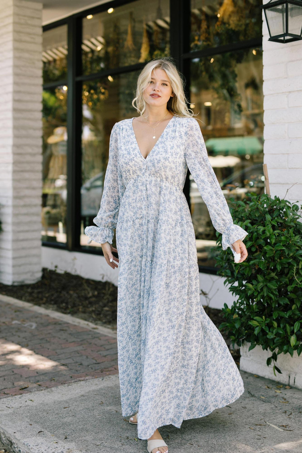 Long Sleeve Maxi Dress