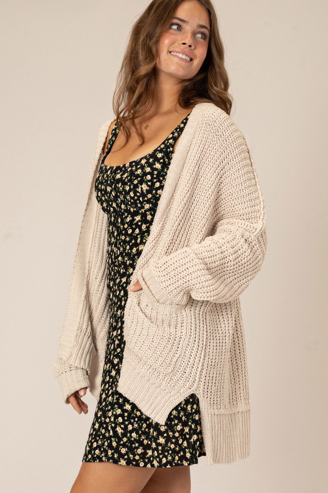 Pocket Knit Cardigan