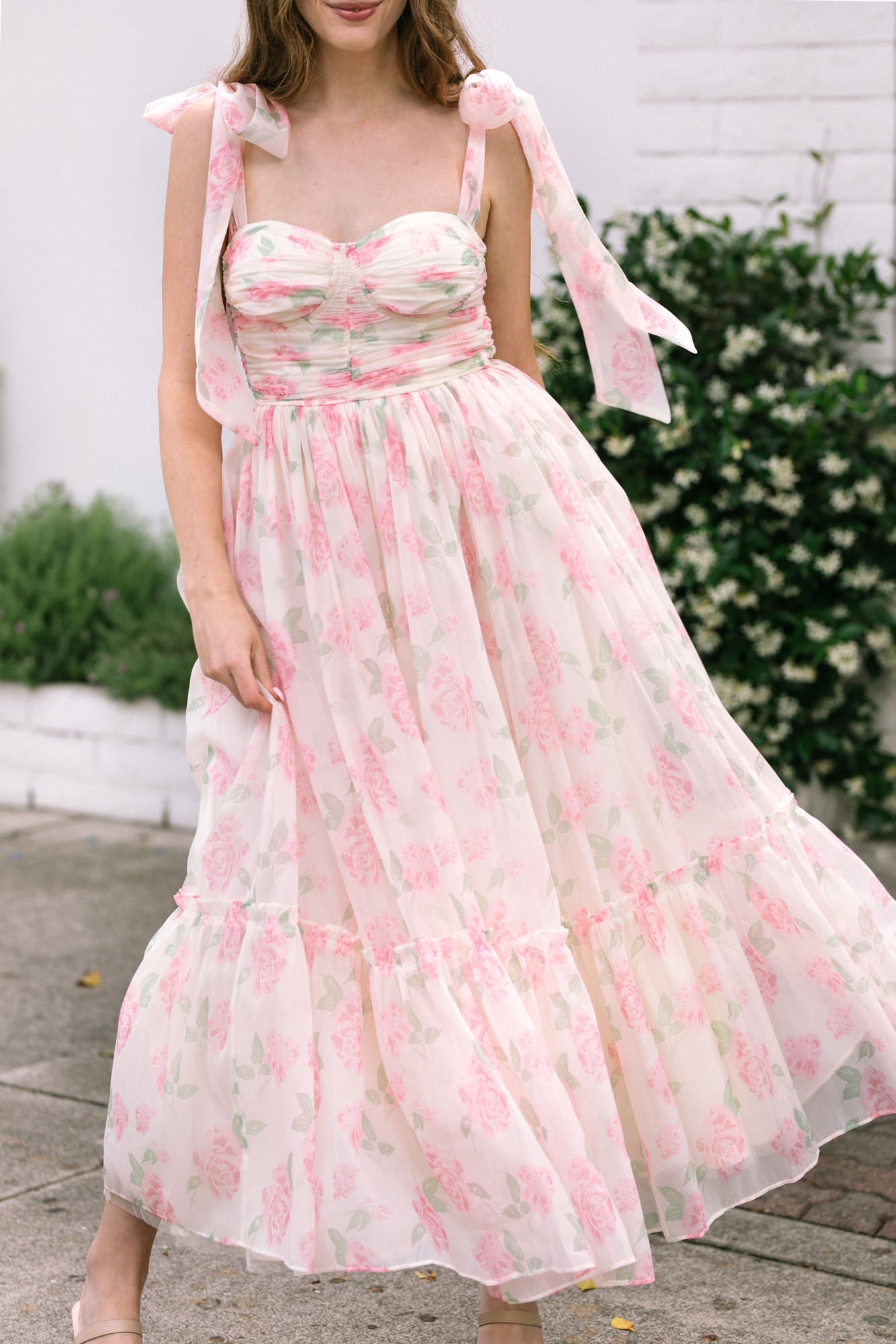 Sweetheart Midi Dress