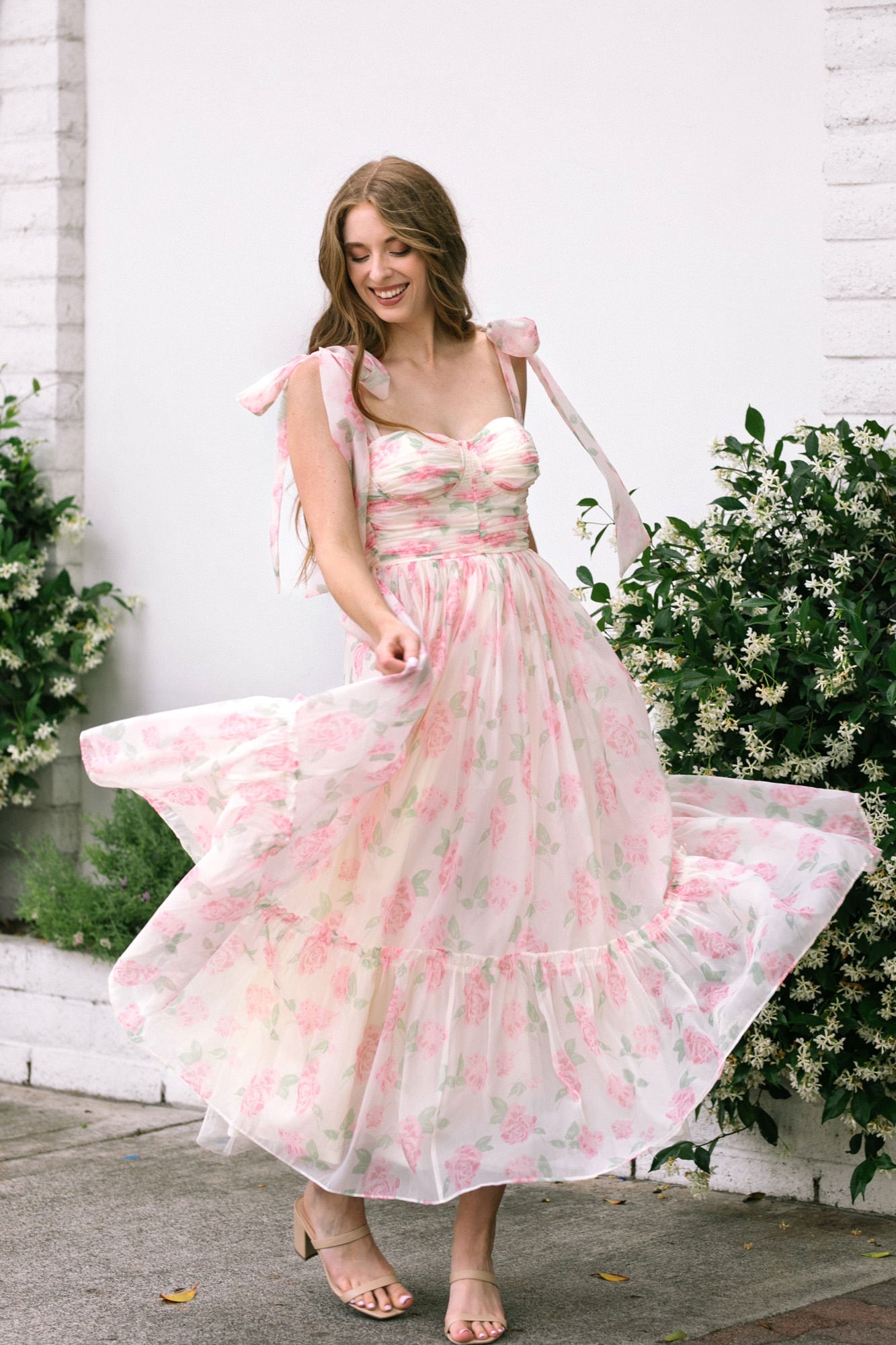 Sweetheart Midi Dress