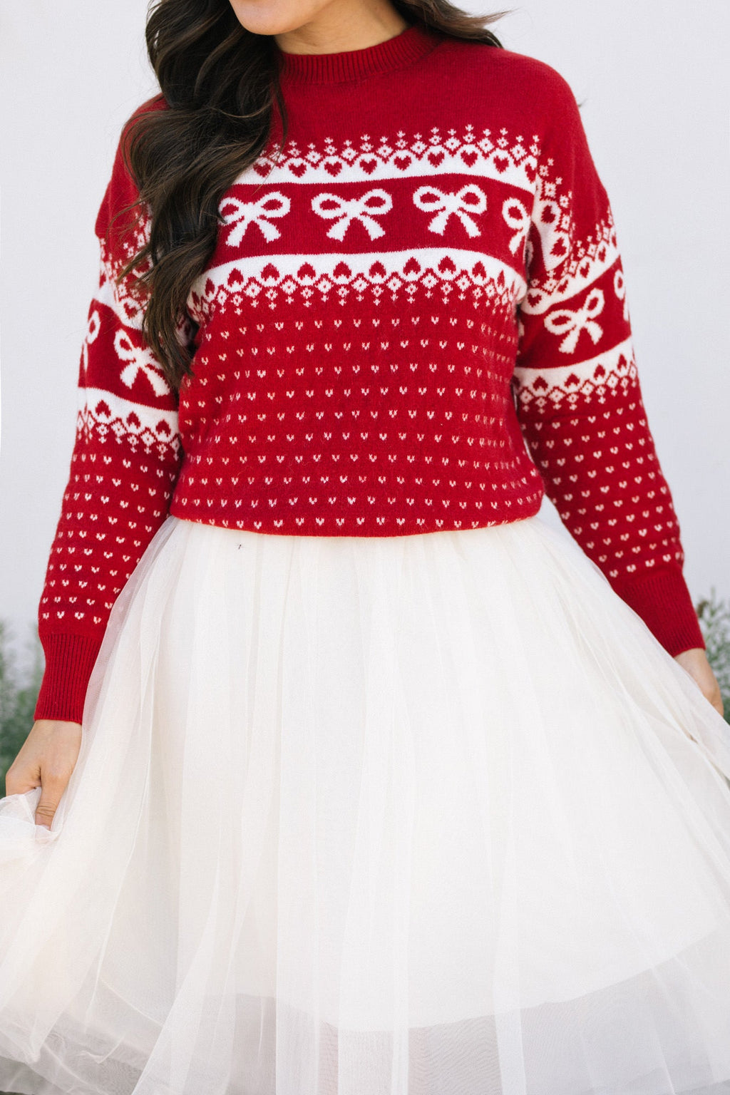 Bow Knit Sweater