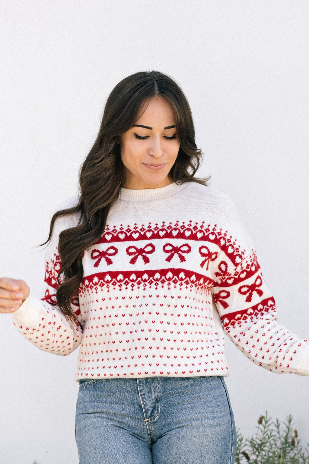 Bow Knit Sweater